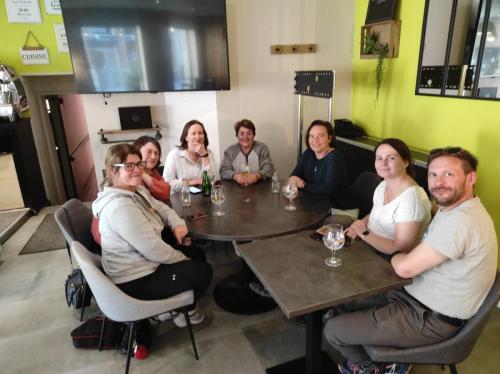 Café Compostelle du 05 06 24 au Kimbo